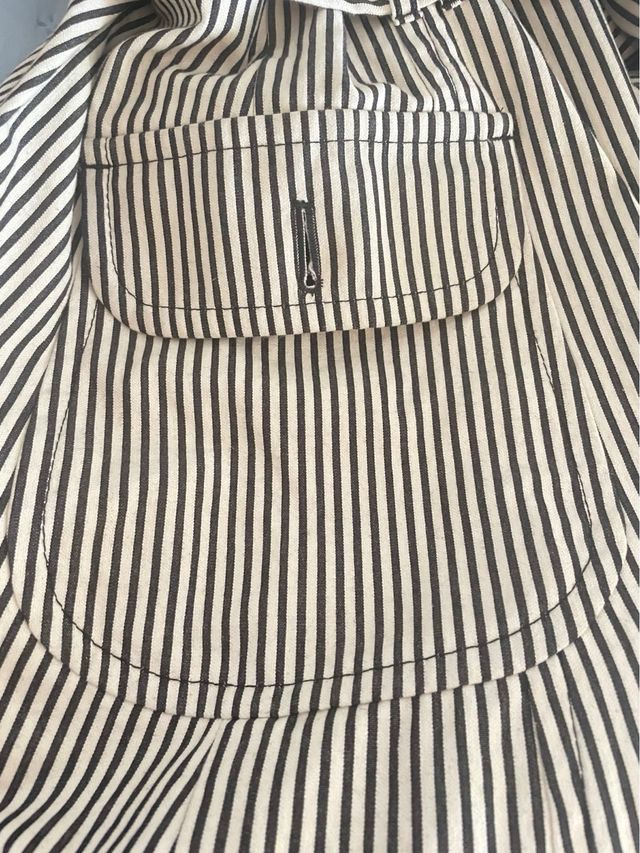 Gabardina Massimo Dutti Rayas T M