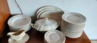 Vajilla Antigua San Claudio