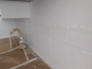 Pintura de baldosas de cocina