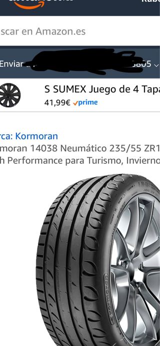 Neumático Kormoran UHP 235/55 ZR17