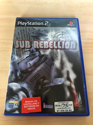 Sub Rebellion PS2 (PlayStation 2)