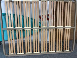 Somier 135 cm Metal y Madera