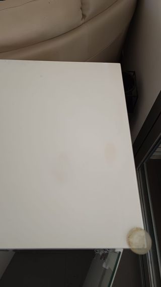 Aparador blanco de madera