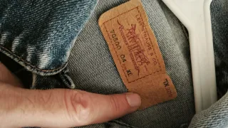 Chaqueta Levis Trucker Vintage Azul