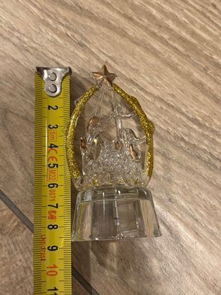 Presepe vetro miniatura