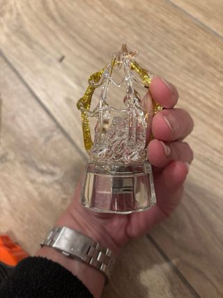 Presepe vetro miniatura