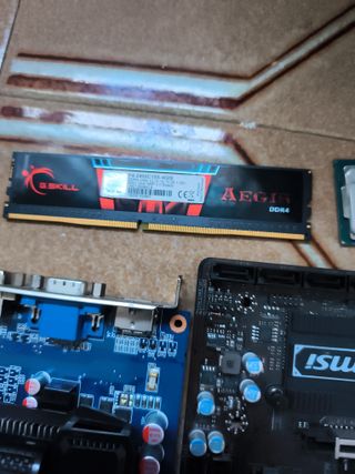 Placa Base MSI Gaming + CPU + RAM + GPU