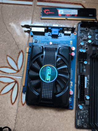 Placa Base MSI Gaming + CPU + RAM + GPU