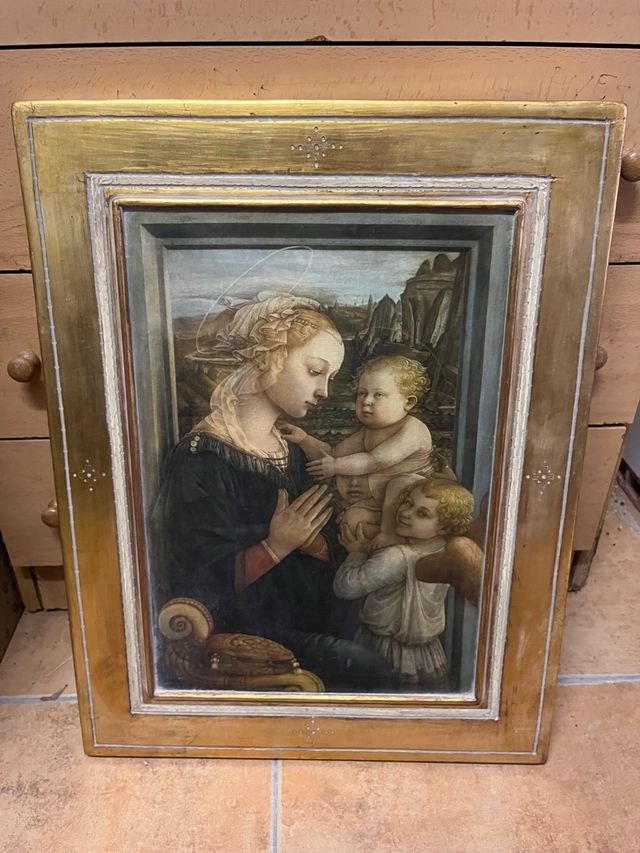 Imagen Virgen con Niño y San Juan