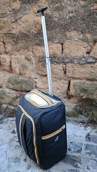 Valigia K-Way blu