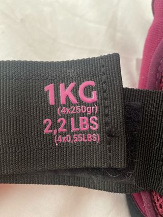 Pesas Muñeca/Tobillo Decathlon 1kg (2.2LBS)