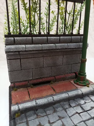 Base diorama para figuras