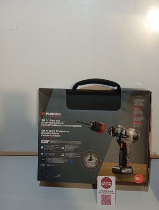 Taladro Atornillador Parkside 12V 5 amperios 