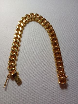Pulsera Bijou GL laminado de oro