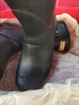 Botas de goma Hunter negras talla M