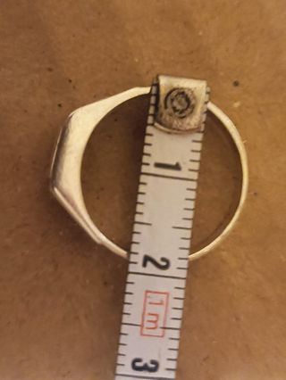 Sello antiguo de plata