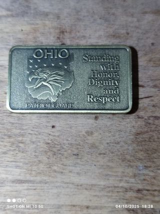 Medaglia Aquila Bandiera USA