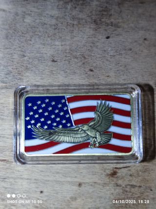 Medaglia Aquila Bandiera USA
