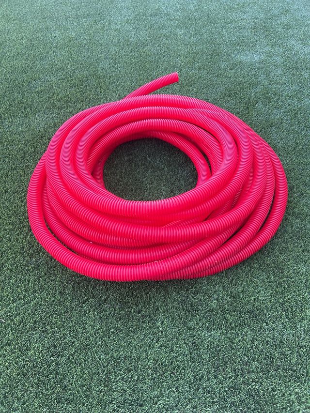 Tubería enterrar 40mm Roja