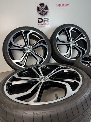 LLANTAS VW REINITZ TCR 19 ORIGINALES CON NEUMÁTICO