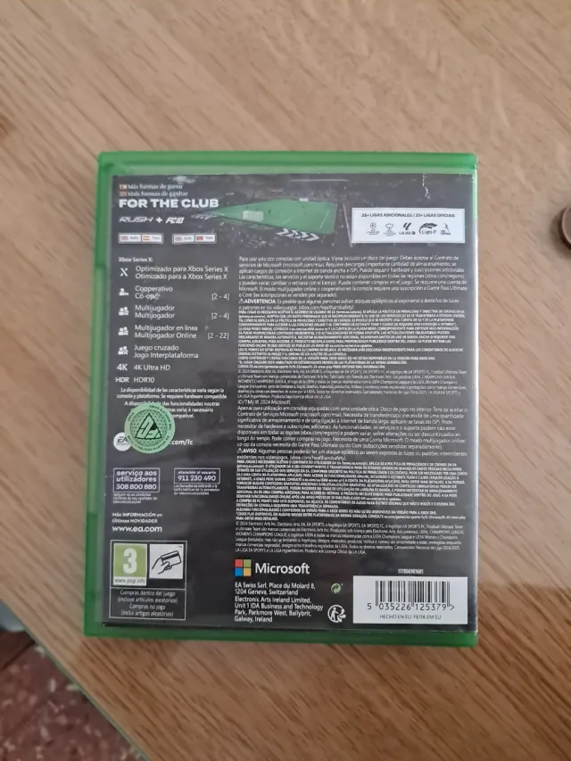 FC 25 XBOX SERIES X/XBOX ONE