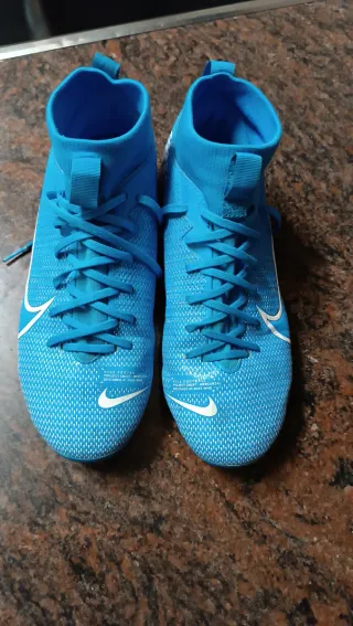 Botas de fútbol Nike Mercurial Azules