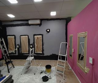 pintura de interiores fines de semana