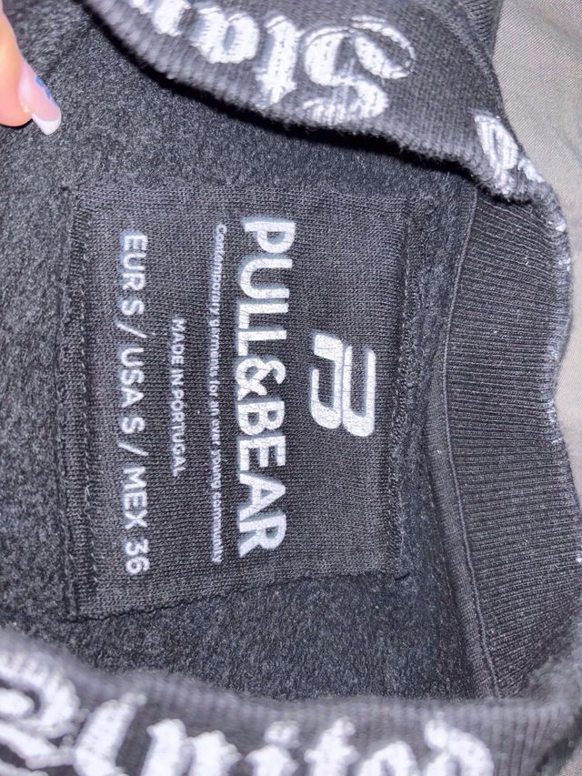 Sudadera Negra Stay United