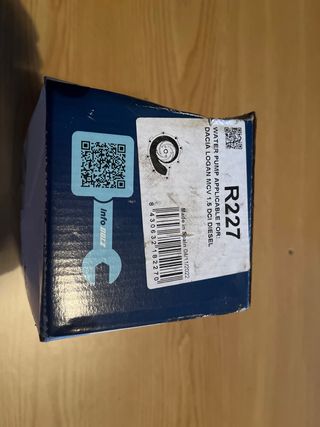 Bomba de agua 1.5 dci completa