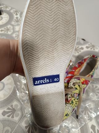 Zapatillas Arrels estampadas