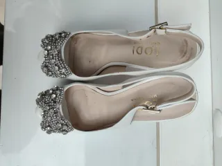 Zapatos de boda LODI blancos talla 37