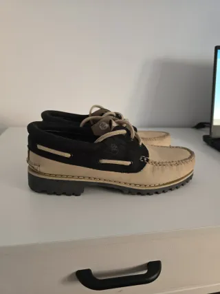 Náuticos Timberland Authentics Classics Beige/Negr
