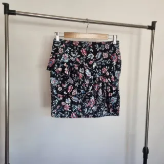 Falda Springfield Terciopelo Estampada