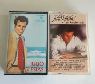 2 Cintas Cassette Julio Iglesias
