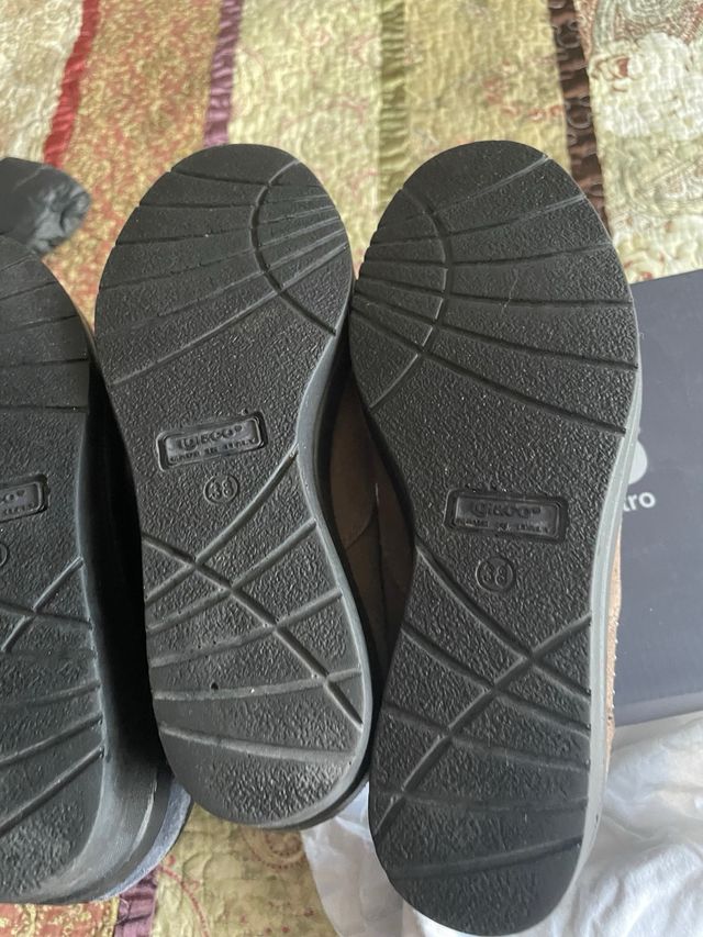 Scarpe sportive blu e marroni Igi&co