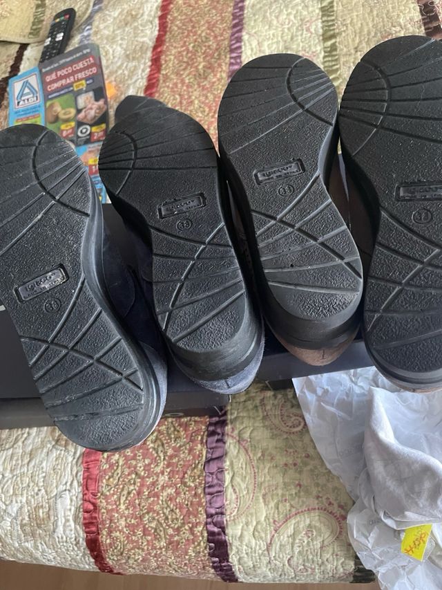 Scarpe sportive blu e marroni Igi&co