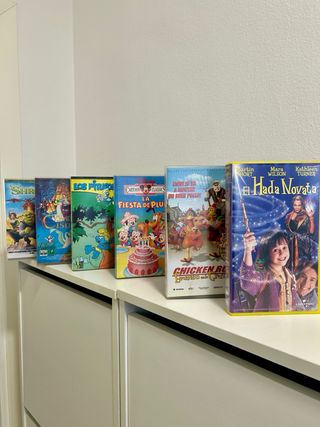 Colección VHS originales Disney y clásicos