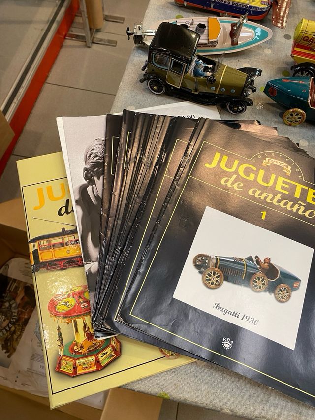 Juguetes de antaño. hojalata. Paya