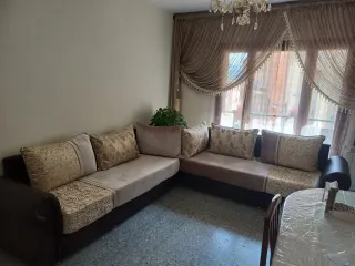 2 divani marocchini beige/oro