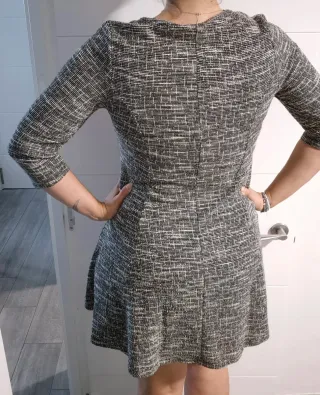 Vestido Inside gris talla L