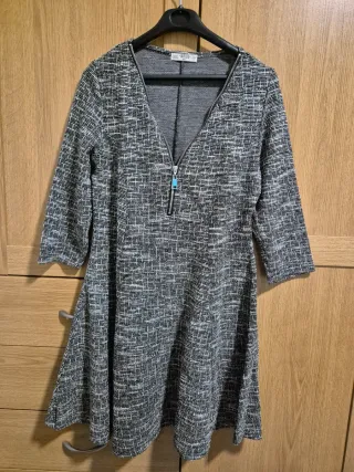 Vestido Inside gris talla L
