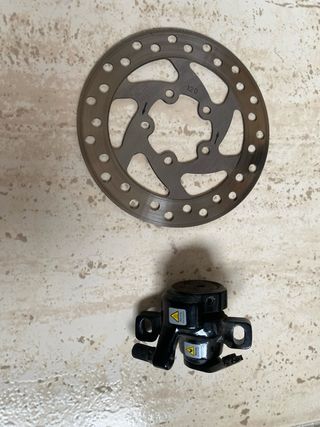 Disco 120mm y Pinza Freno Xiaomi Pro 2