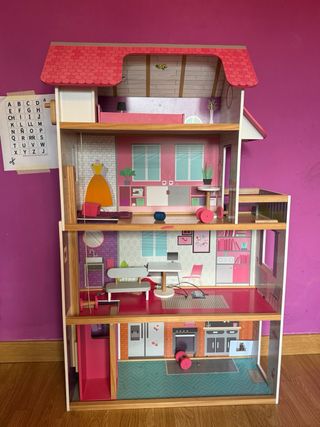 Casa de muñecas grande infantil