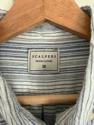 Camisa Scalpers Rayas Talla 39