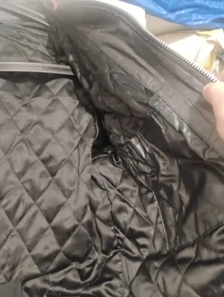 Cazadora moto chica "Chesterfield Racing" Cuero.