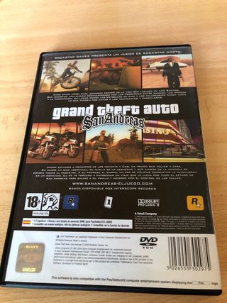 Grand Theft Auto: San Andreas PS2