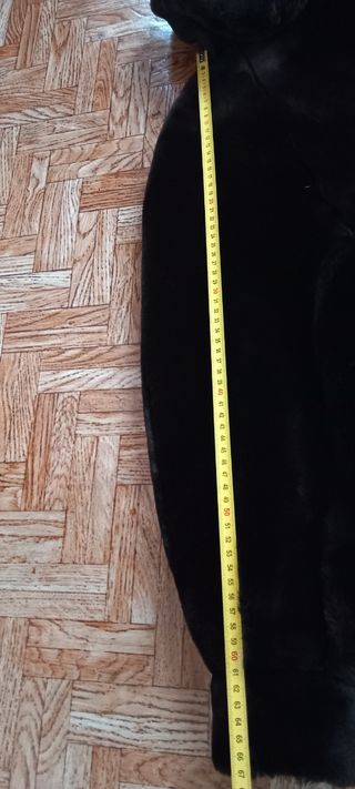 Abrigo mouton sintético