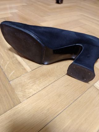Zapatos de tacón negros