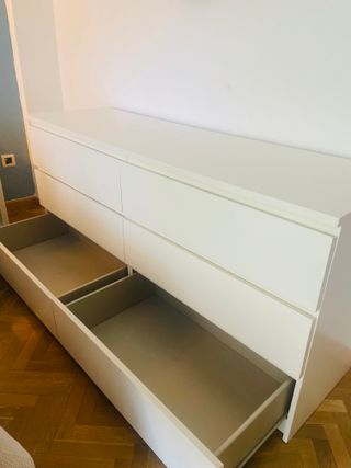 Cassettiera MALM 6 cassetti Ikea 160x78 cm