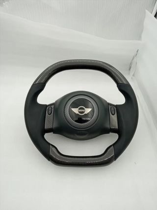 Volante Mini R50 R51 R53 Carbono Real Nuevo